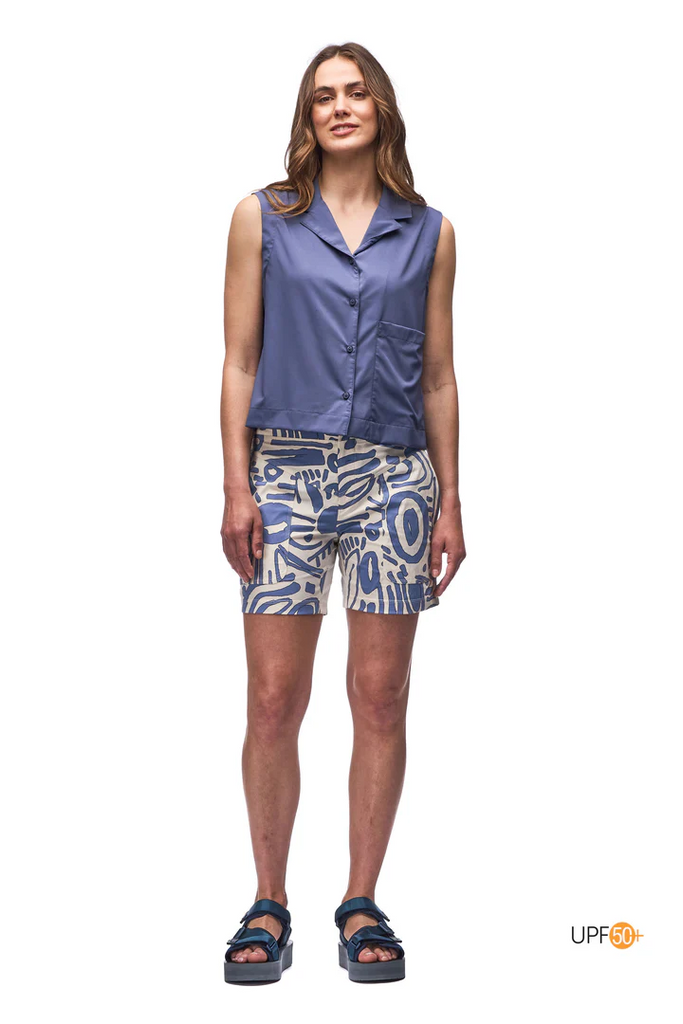 Indyeva Sahra Shorts Women's - BLUECY
