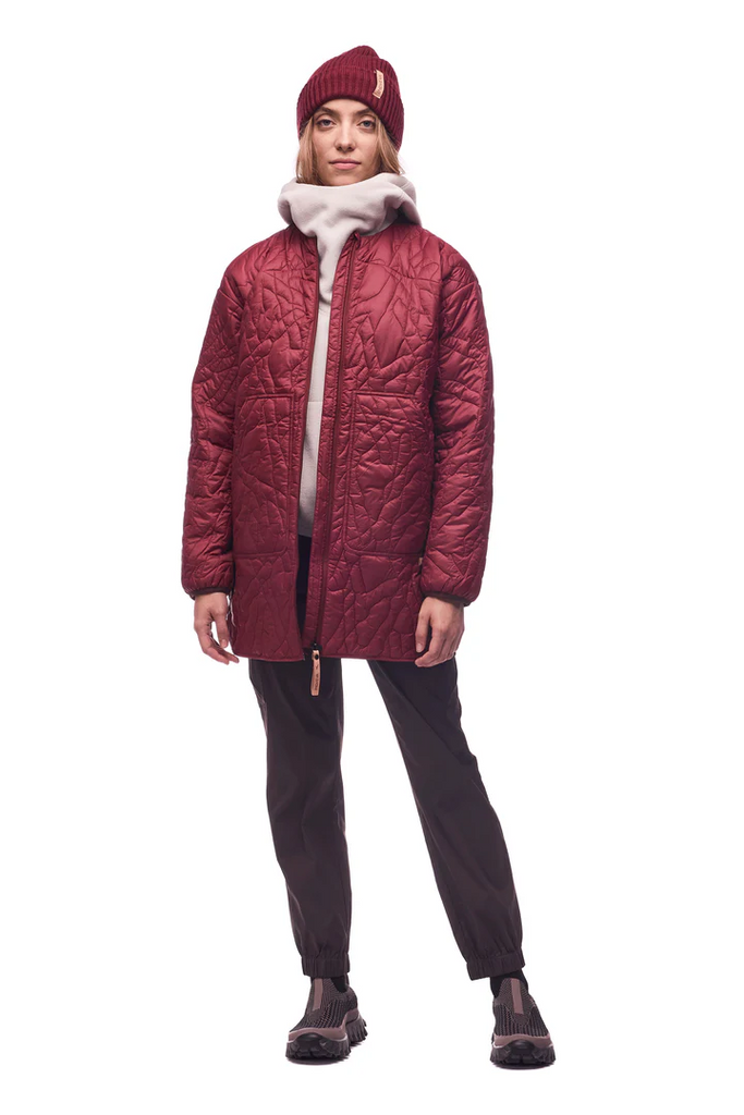 Indyeva Vadderad Jacket - VINO