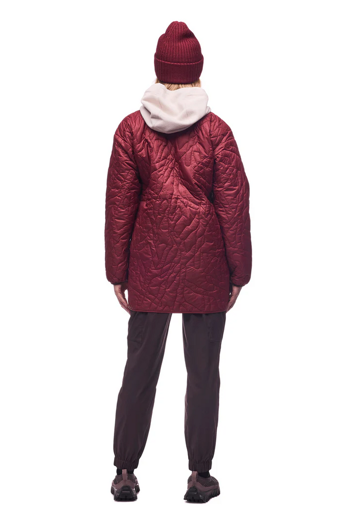 Indyeva Vadderad Jacket - VINO