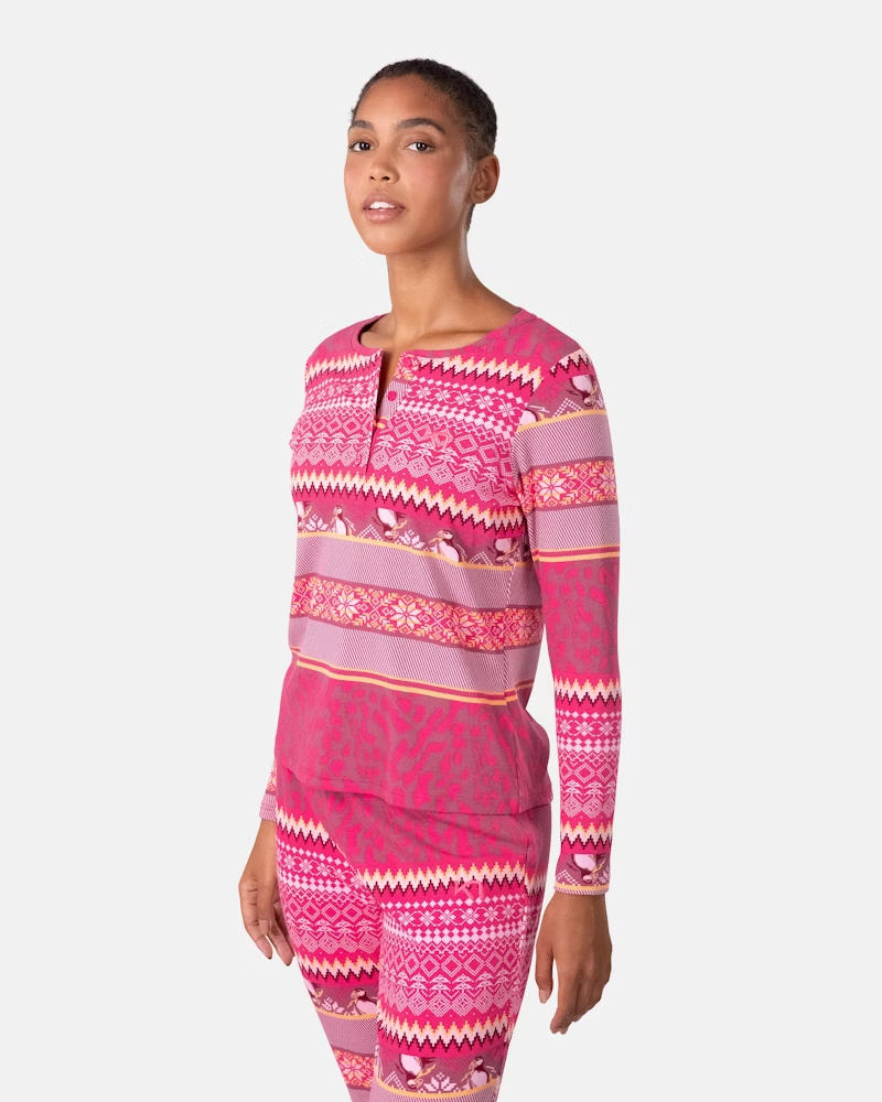 Kari Traa Pj Long Sleeve Women's - Pink