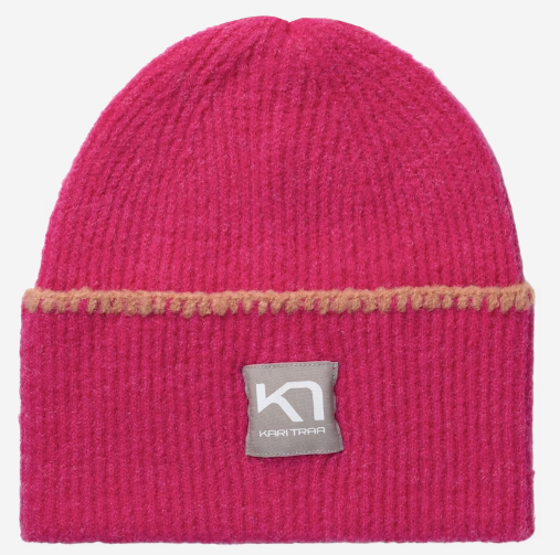 Kari Traa Rothe Wool Beanie - BERRY