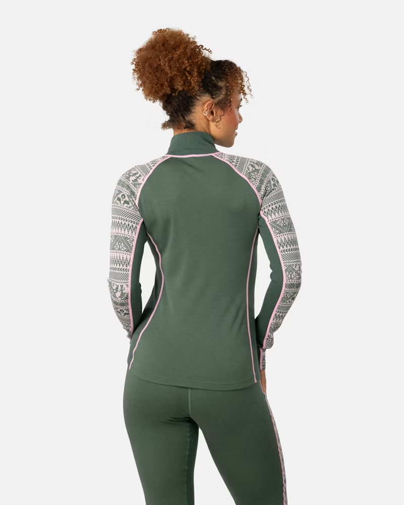 Kari Traa Tale Half Zip - THYME