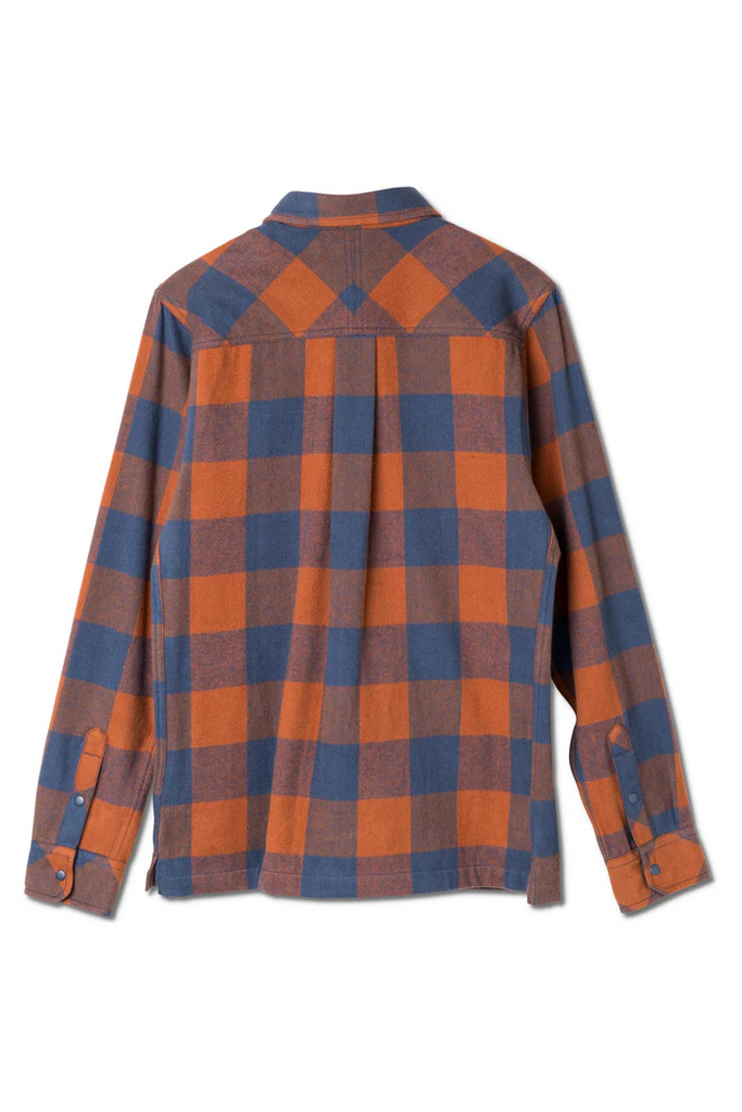 Kavu Northlake Flannel Men's - Copper Leaf