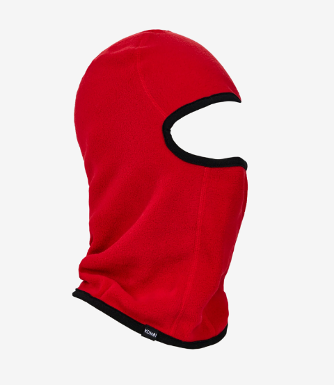 Kombi Cozy Fleece Balaclava Jr - BARN RED