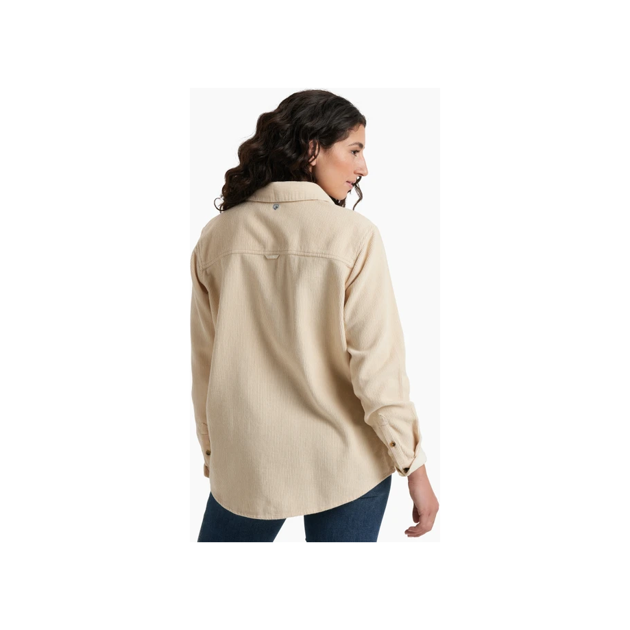 Kuhl Tallula Cord Shirt Long Sleeve Women's - Sea Salt