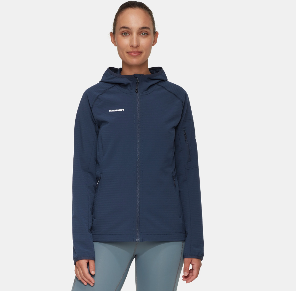 Mammut Madris Light ML Hooded Jacket Women's - MARINE