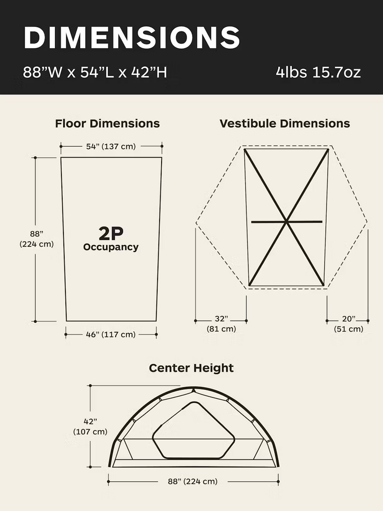 Marmot Tungsten 2P Tent - Solar