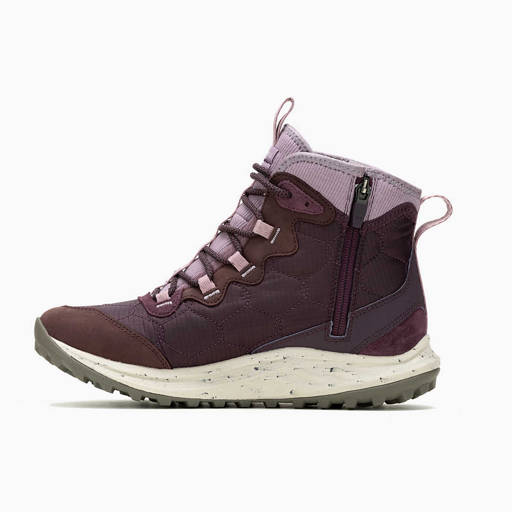 Merrell Antora 3 Thermo Mid Zip Women's - BURGUNDY