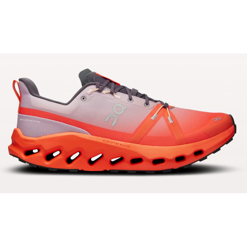 ON Cloudsurfer Trail Waterproof Men's - FLAME/MA