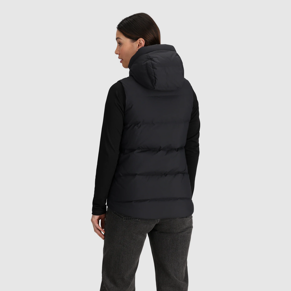 Outdoor Research Coze Hooded Down Vest Women's - Black
