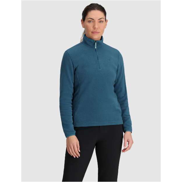 Outdoor Research Polartec 100 Quarter Zip Women's - HARBOR