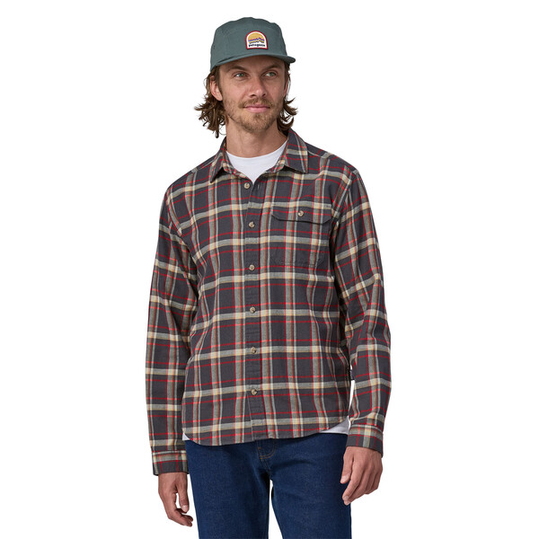 Patagonia Long-Sleeved Cotton in Conversion Fjord Flannel Shirt Men's - MINB