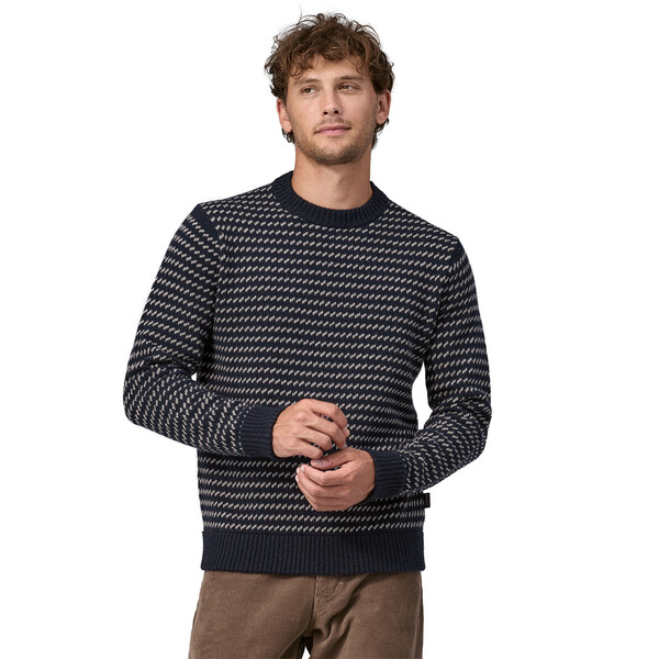 Patagonia Recycled Wool Sweater Men's - Classic Navy