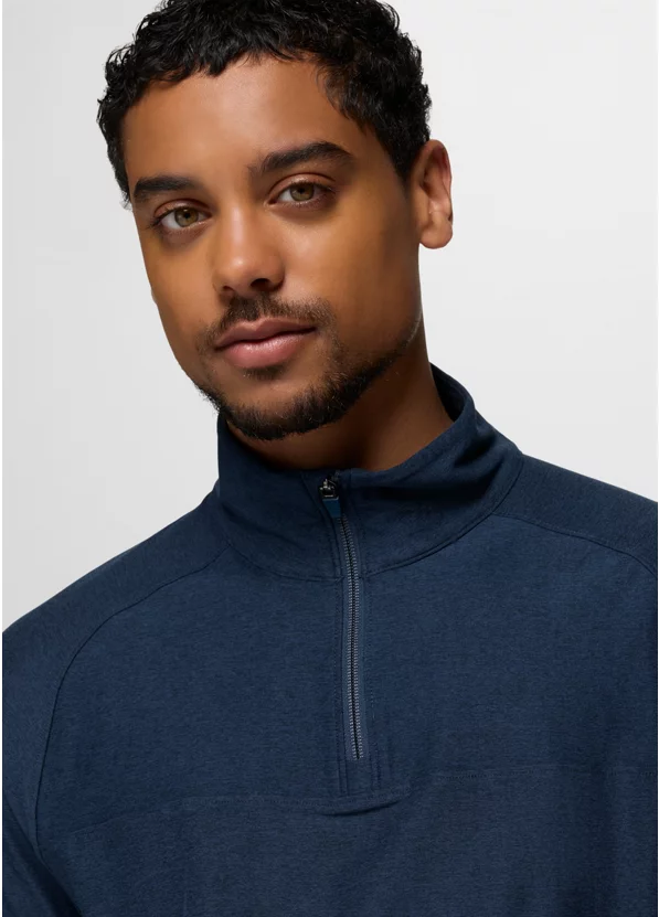 Prana Altitude Tracker LT 1/4 Zip Men's - Nautical
