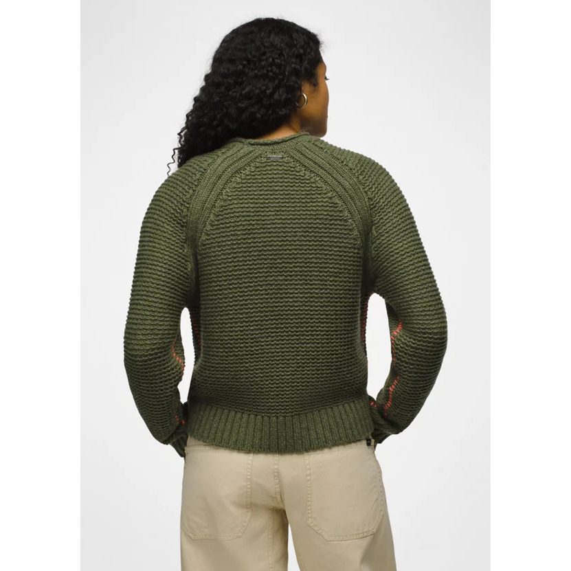 Prana Cades Cove Sweater Women's - Rye Green