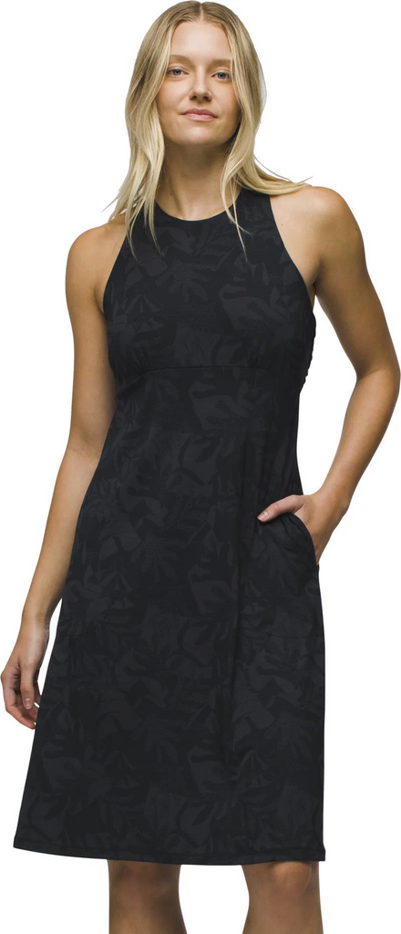 Prana Jewel Lake Dress Women's - Charcoal/Sea