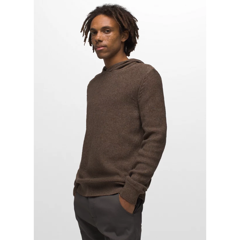 Prana North Loop Hooded Sweater Men's - Sepia