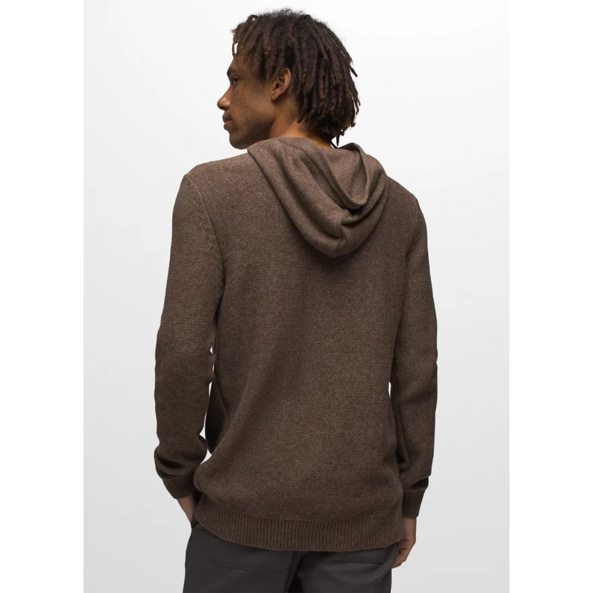 Prana North Loop Hooded Sweater Men's - Sepia