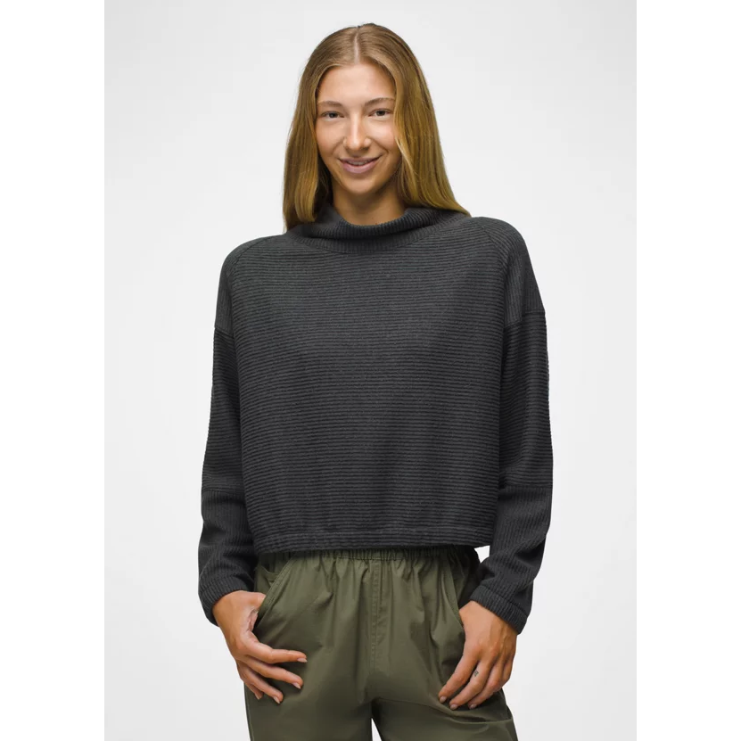 Prana Olivia Ls Women's - Charcoal