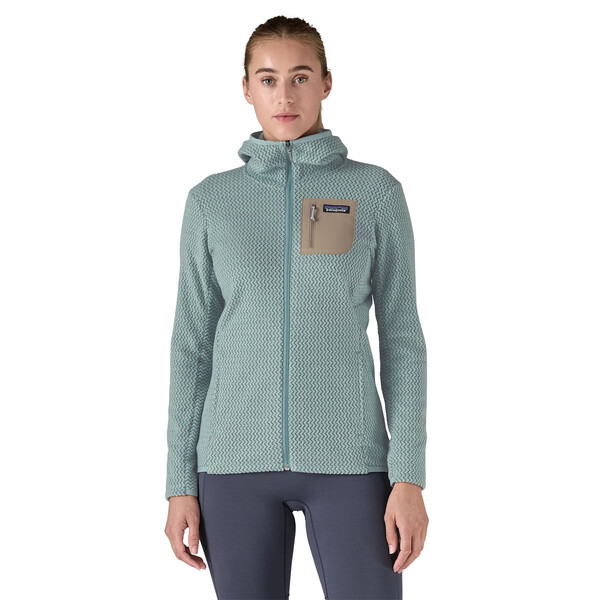 R1 Air Full-Zip Hoody Wmn - Thermal Blue