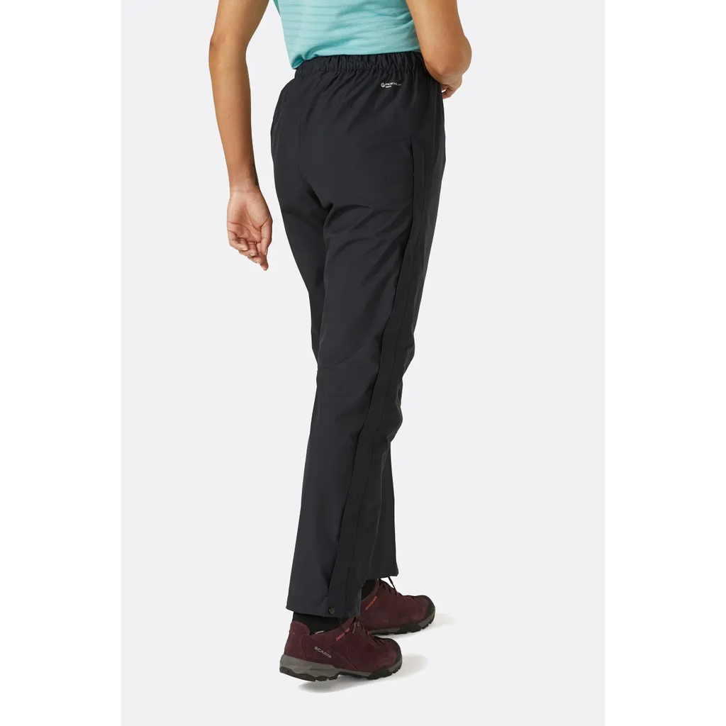 Rab Downpour Eco FZ Pants Women's - Black