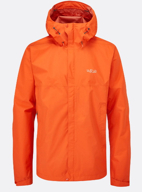 Rab Downpour Eco Jacket Men's - Firecracker