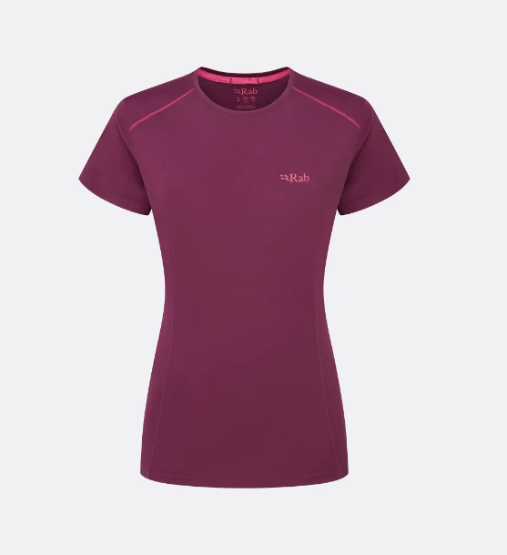 Rab Force Tee Women's - Mulberry