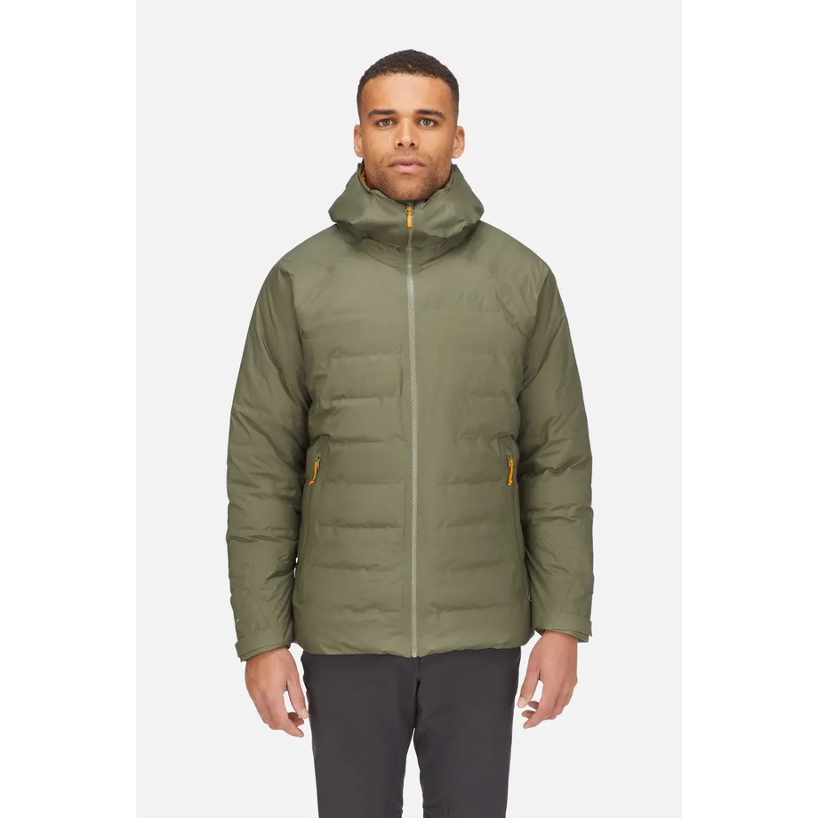 Grey rab jacket mens sales