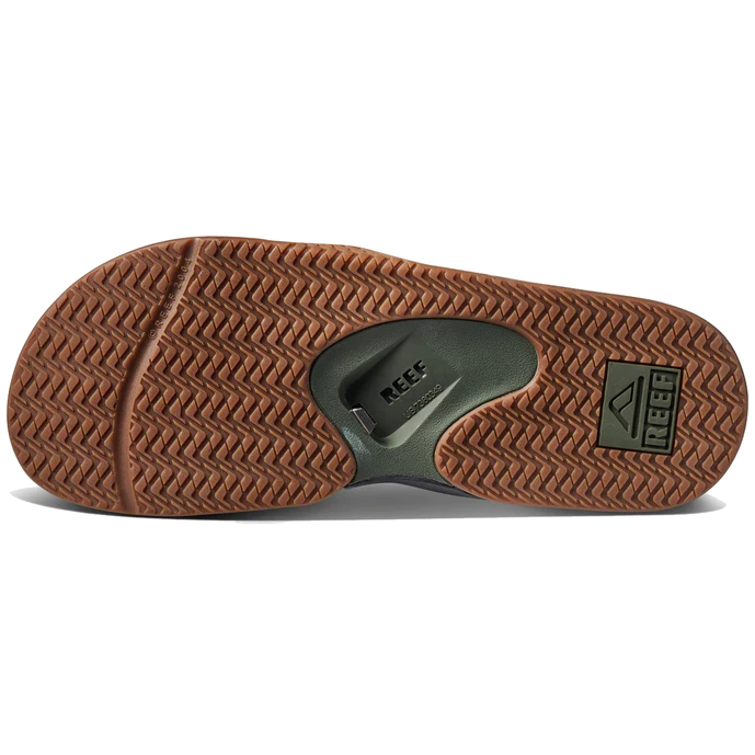 Reef Fanning Slide Men's - DRKOLIV