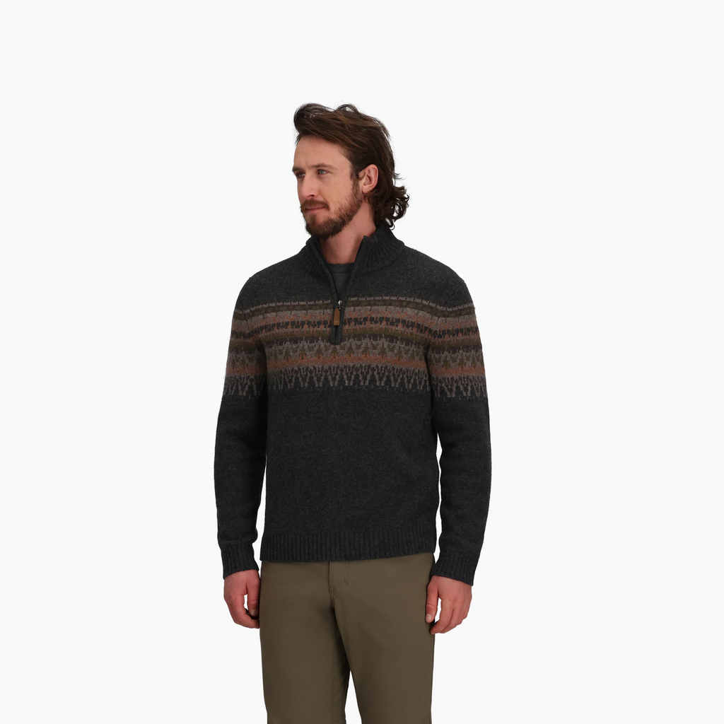 Royal Robbins Arch Rock 1/4 Zip Men's - CHAR/KIR