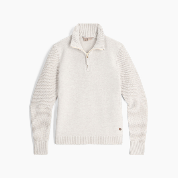 Royal Robbins Westlands 1/4 Zip Women's - CHALK HT