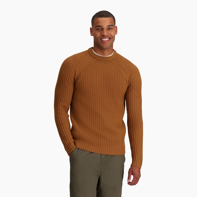 Royal Robbins Westlands Crew Men's - CARAMEL