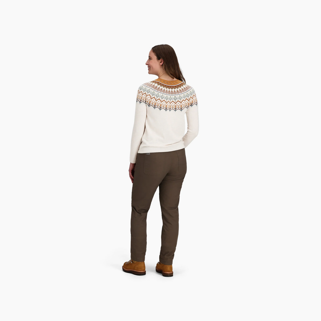 Royal Robbins Westlands Fairisle Crew Women's - CHALK HT