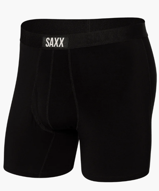 Saxx Ultra Boxer Brief Men's - Black/Black