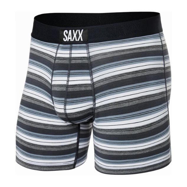 Saxx Vibe Boxer Men's - Freehand Stripe - Grey