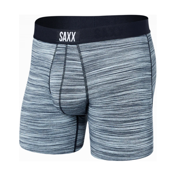 Saxx Vibe Boxer Men's - Spacedye Heather - Blue