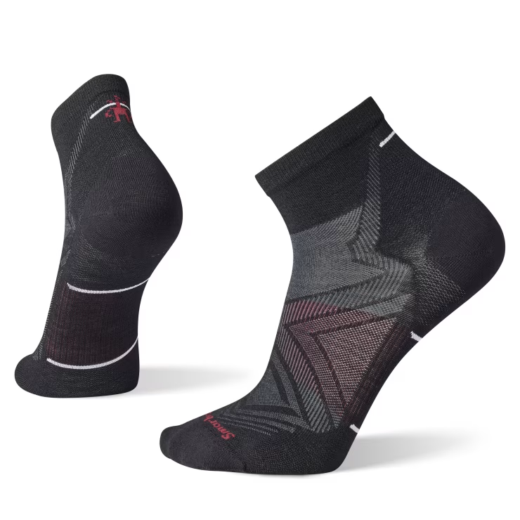 Smartwool Run Zero Cushion Ankle - Black