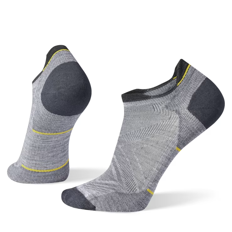 Smartwool Run Zero Cushion Low Ankle - Light Gray