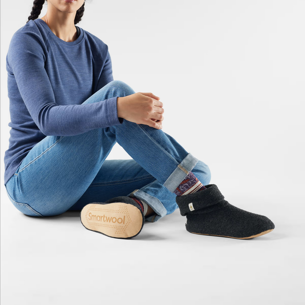 Smartwool Second Cut Fleece Slipper - Charcoal