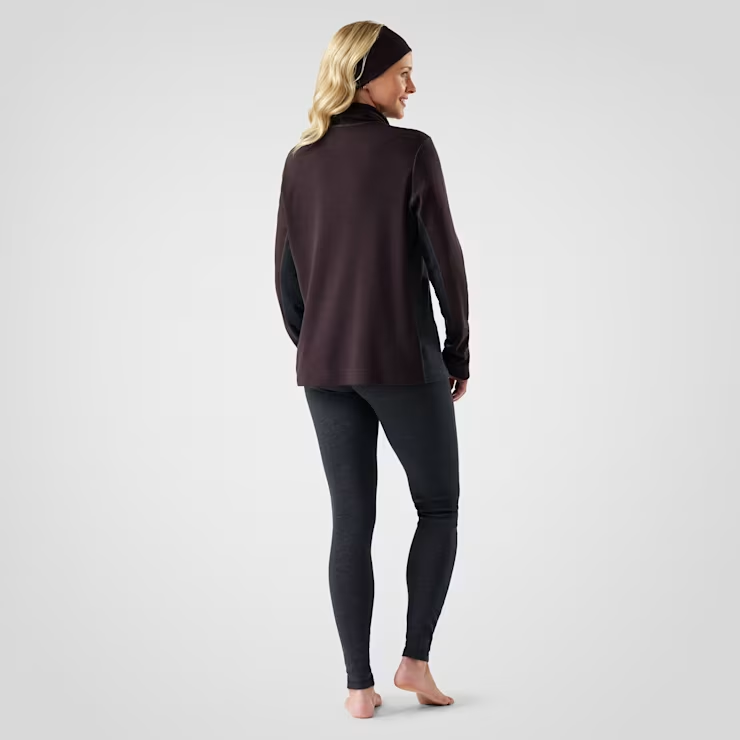 Smartwool Thermal Merino Mock Neck Women's - MINK HT