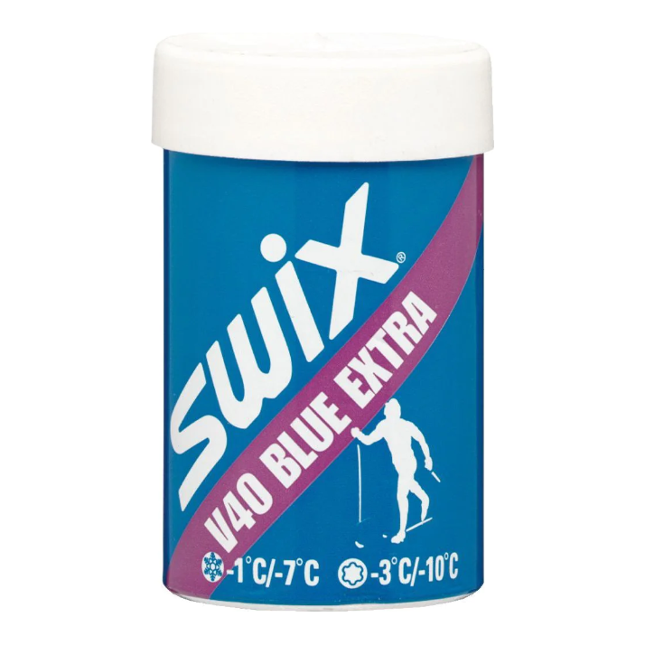 Swix V40 Blue Extra Kick Wax -1 To -10 - BLUEXTRA