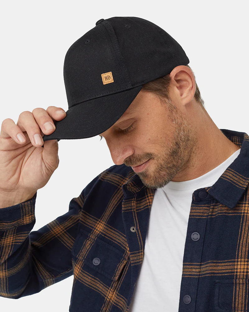 Tentree Cork Icon Elevation Hat - Meteorite