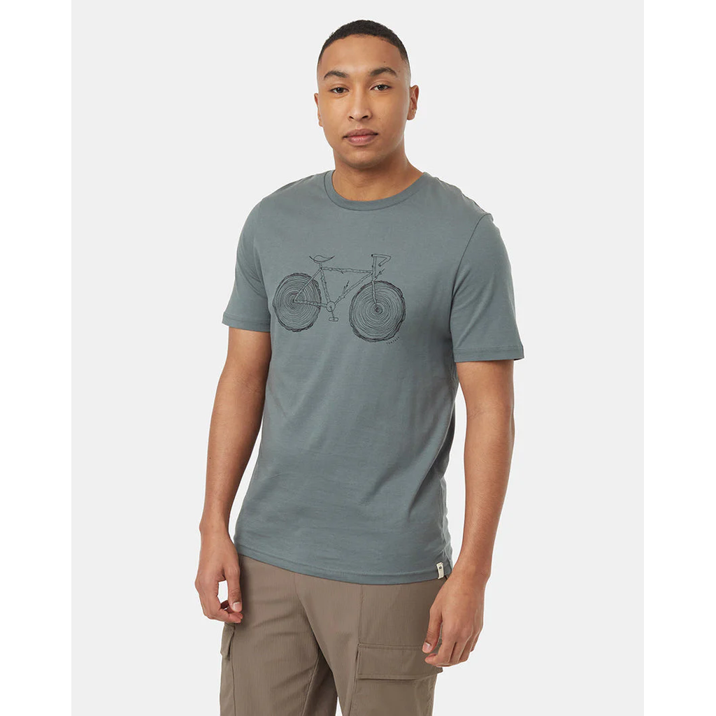 Tentree Elms Tee Men's - GRN/BLK