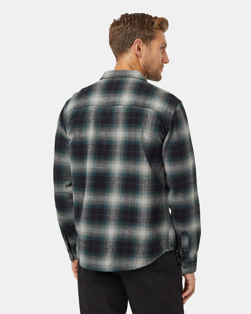 Tentree Forest Flannel Shirt Men's - GRN/MINE