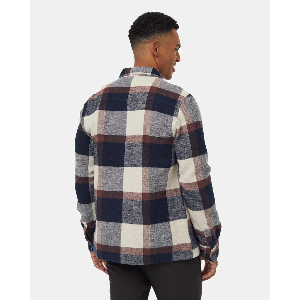 Tentree Heavy Weight Flannel Jacket Men's - BLUCABIN