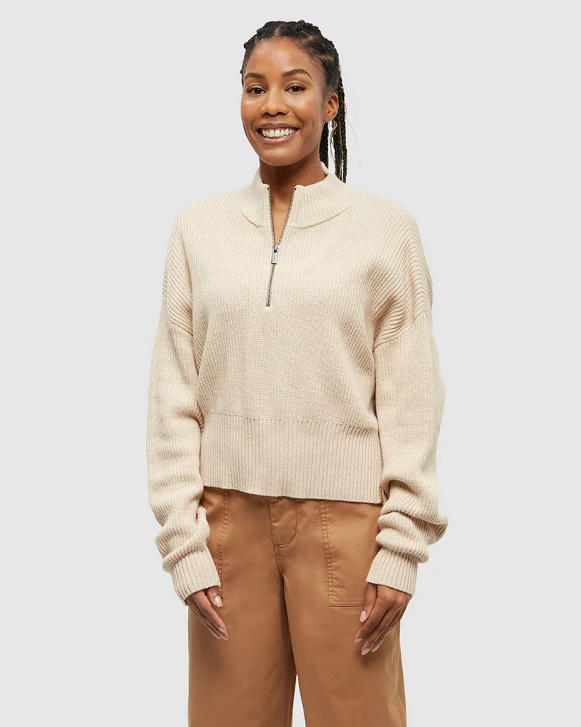 Tentree Vista Sweater Women's - WARM OAK