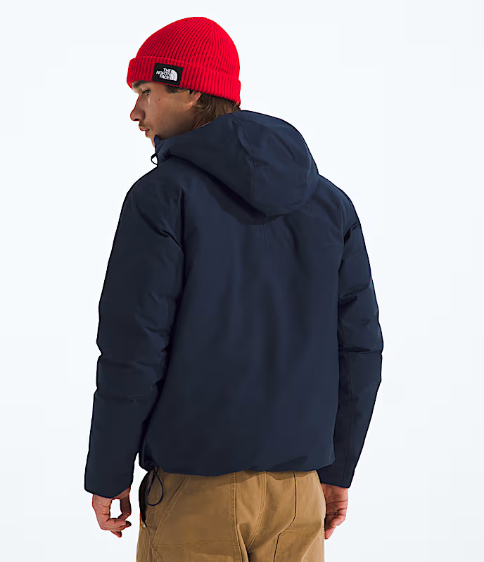 The North Face Range Down Hooded Jacket Men's - SUM NAVY