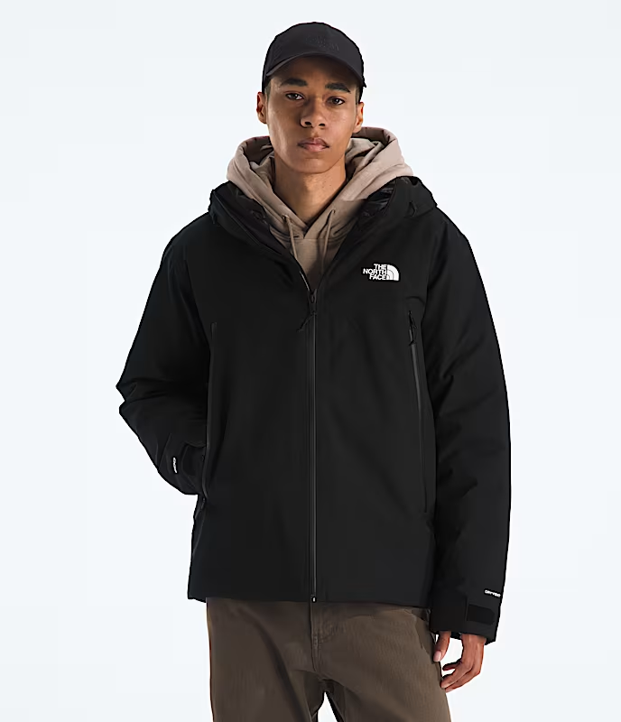 The North Face Range Down Hooded Jacket Men's - TNF BLK