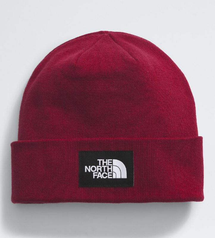 The North Face Recycled Dock Worker Beanie - BEETROOT