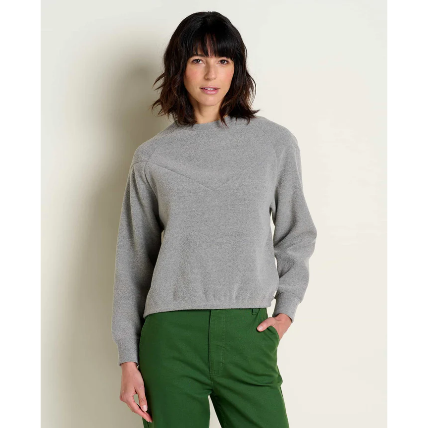Toad & Co Whitney Terry Pullover Women's - LT HT GR